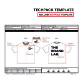 EDITABLE TECHPACK TEMPLATE