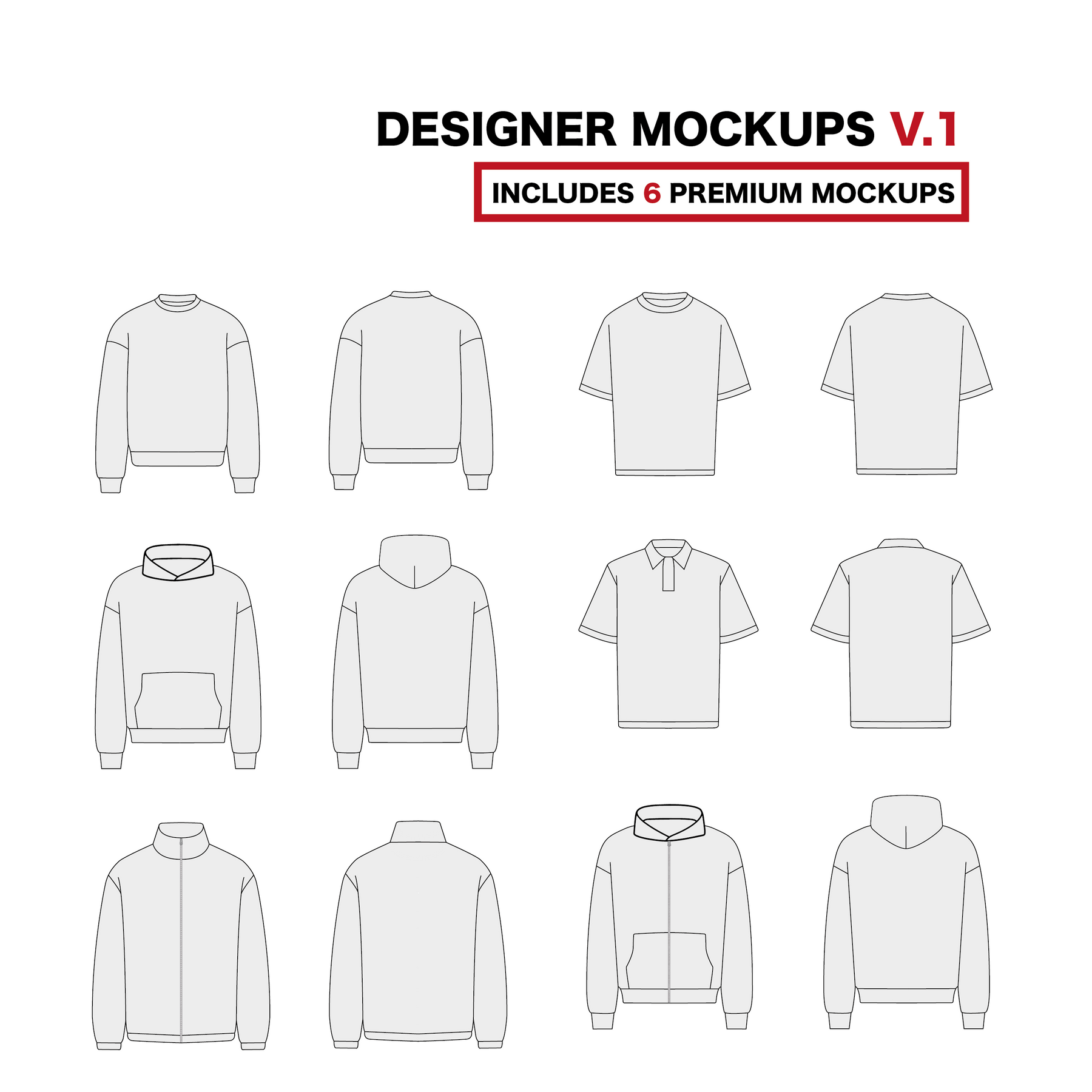 DESIGNER MOCKUP PACK V.1